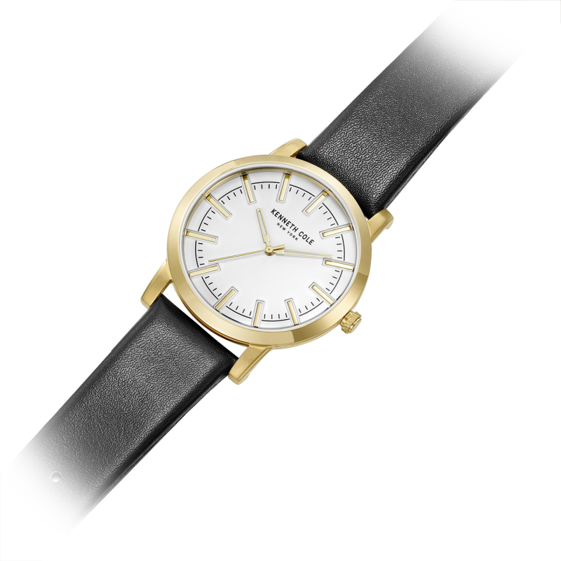 KennethCole/凯尼斯.克尔男士石英表皮带防水腕表休闲百搭款正品KC10030810