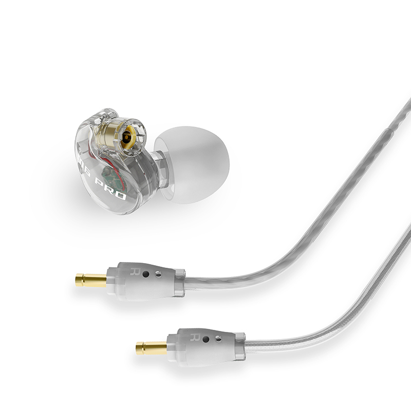 MEEaudio M6Pro 专业舞台监听耳机 HiFi入耳式运动立体声音乐耳机 透明色