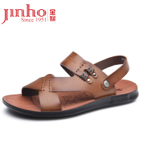 金猴男凉鞋2017新款夏天韩版百搭青年户外休闲鞋男款沙滩鞋两用