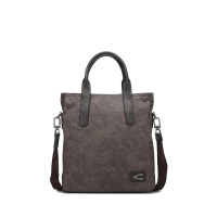 骆驼动感camelactive126014-034961100男士新款手提包男布包帆布包竖款休闲包商务单肩包斜跨包