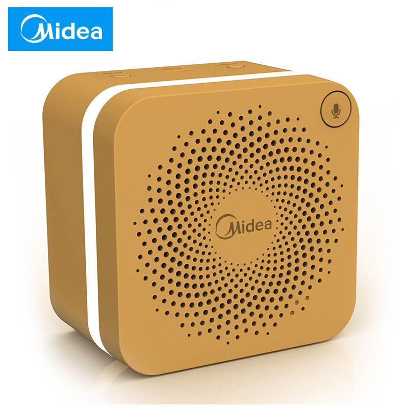 美的(Midea)糖果盒 智能音箱 语音盒 音乐盒 家电互联 蓝牙WIFI音箱 儿童电教 故事机橙色