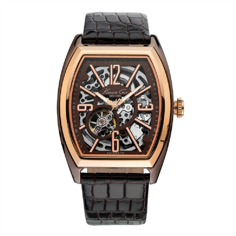 凯尼斯柯尔(kenneth cole)机械表kc1791 kennethcole手表男士皮带自动