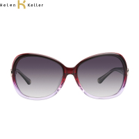 海伦凯勒太阳镜女款时尚潮圆脸偏光驾驶遮阳墨镜开车驾驶太阳镜H1108