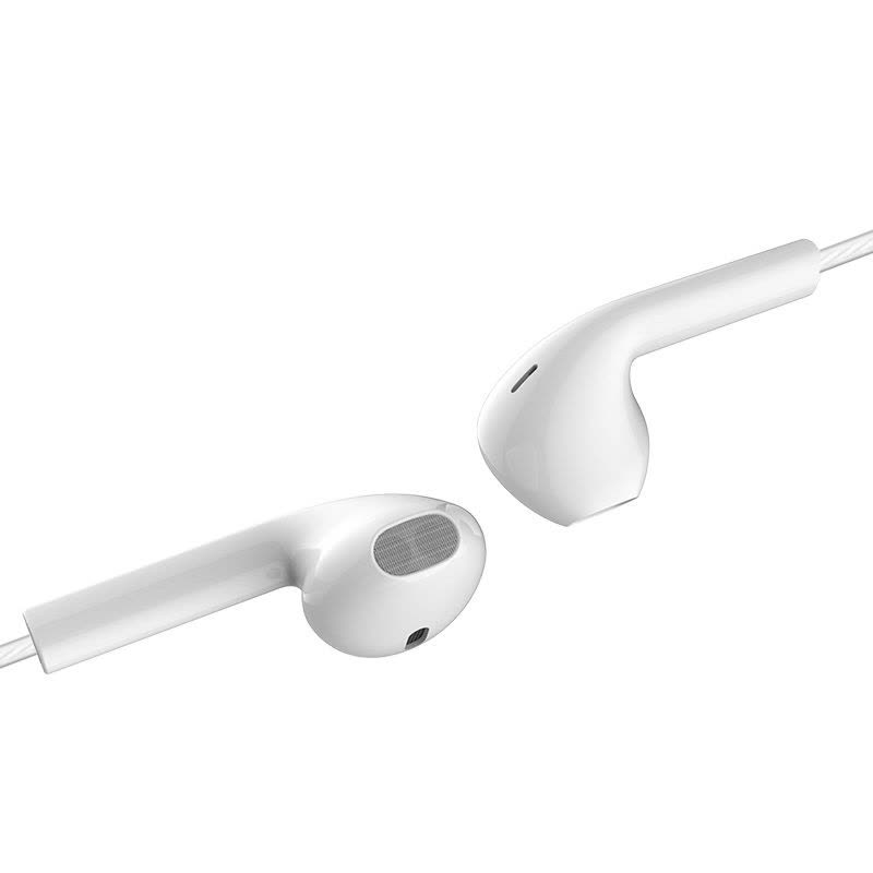 BYZ SE387重低音电脑苹果手机通用有线控入耳式运动耳塞式带麦耳机 白色图片