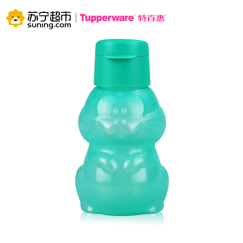 特百惠（Tupperware）童趣依可环保瓶 子母盖水杯卡通随手儿童水杯 3件组合套装高清大图