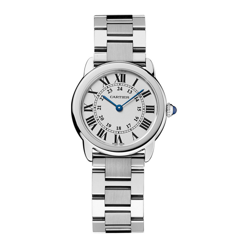 卡地亚cartierrondesolo系列女士石英表w6701004