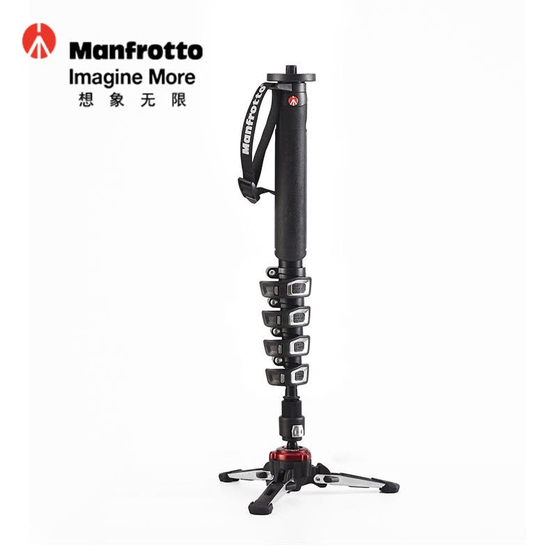 曼富图(MANFROTTO) MVMXPROA5 XPRO PLUS摄像独脚架铝质5节图片