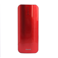 万茂 Onemall D5201 5200毫安 中国红 时尚小巧 应急充电宝 便携式手机移动电源 手电灯 5D弧面