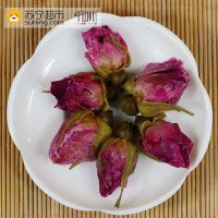 千山叶茶叶 玫瑰花茶 100克罐装 平阴玫瑰花茶