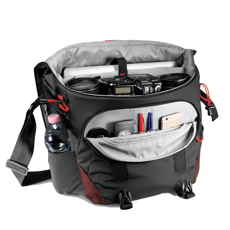 曼富图(MANFROTTO)MB PL-BM-30 大黄蜂-30单肩式数码相机包 黑色