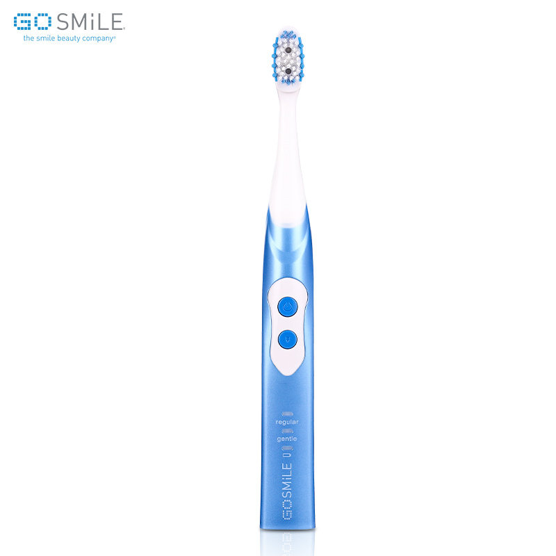 GOSMILE 声波冷光美白电动牙刷套装 天蓝色 GS496B