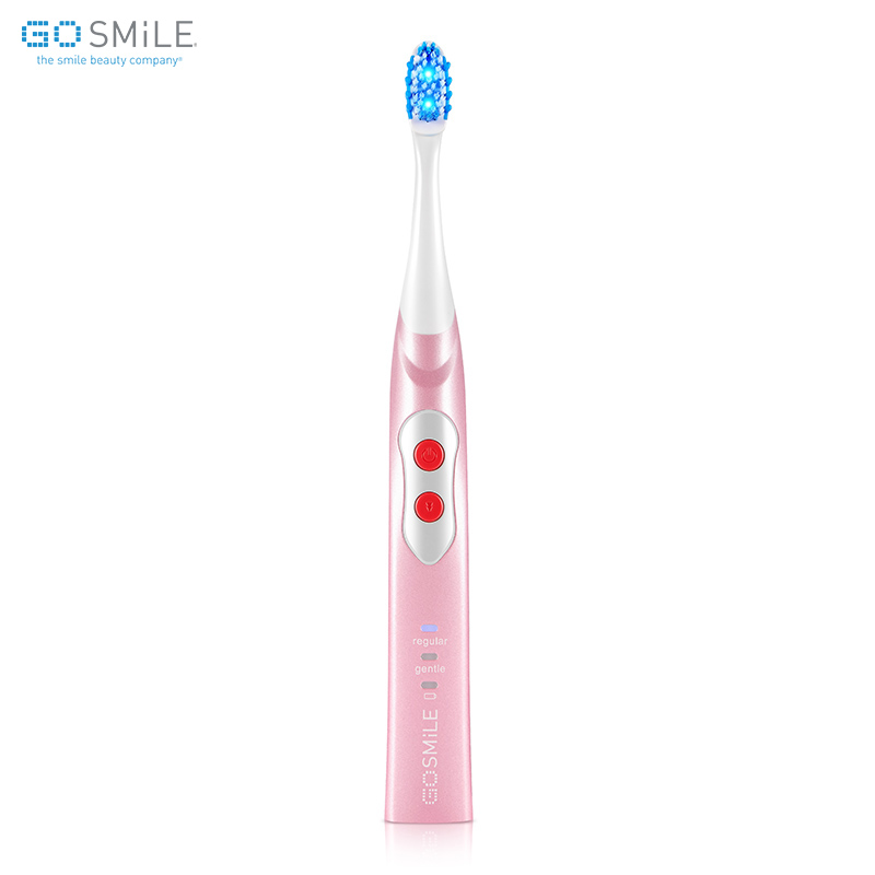 GOSMILE 声波冷光美白电动牙刷套装 粉红色 GS496R