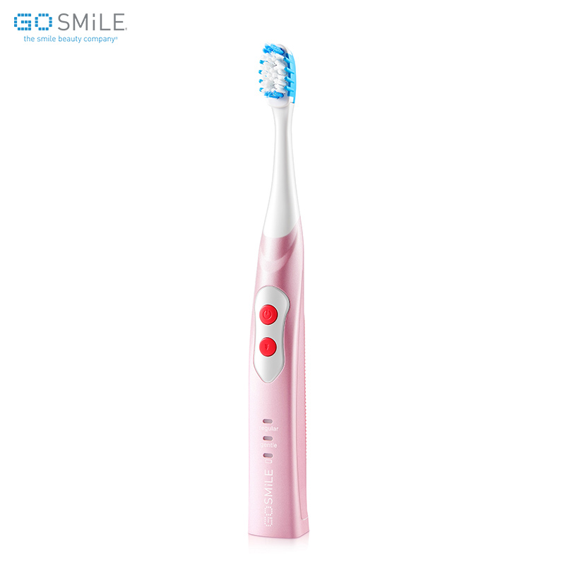 GOSMILE 声波冷光美白电动牙刷套装 粉红色 GS496R