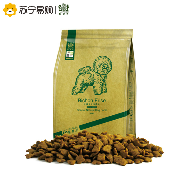 【苏宁超市】耐威克 比熊成犬专用狗粮 2.5kg