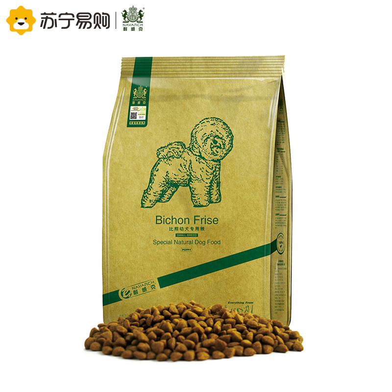 【苏宁超市】耐威克 比熊幼犬专用狗粮 2.5kg