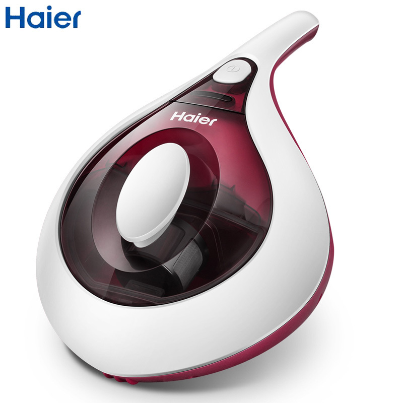 海尔(Haier)ZC402R 家用小型 床铺手持除螨机 紫外线除螨仪400W尘盒/尘桶