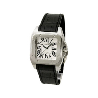 卡地亚(Cartier)手表桑托斯系列机械男表 W20106X8
