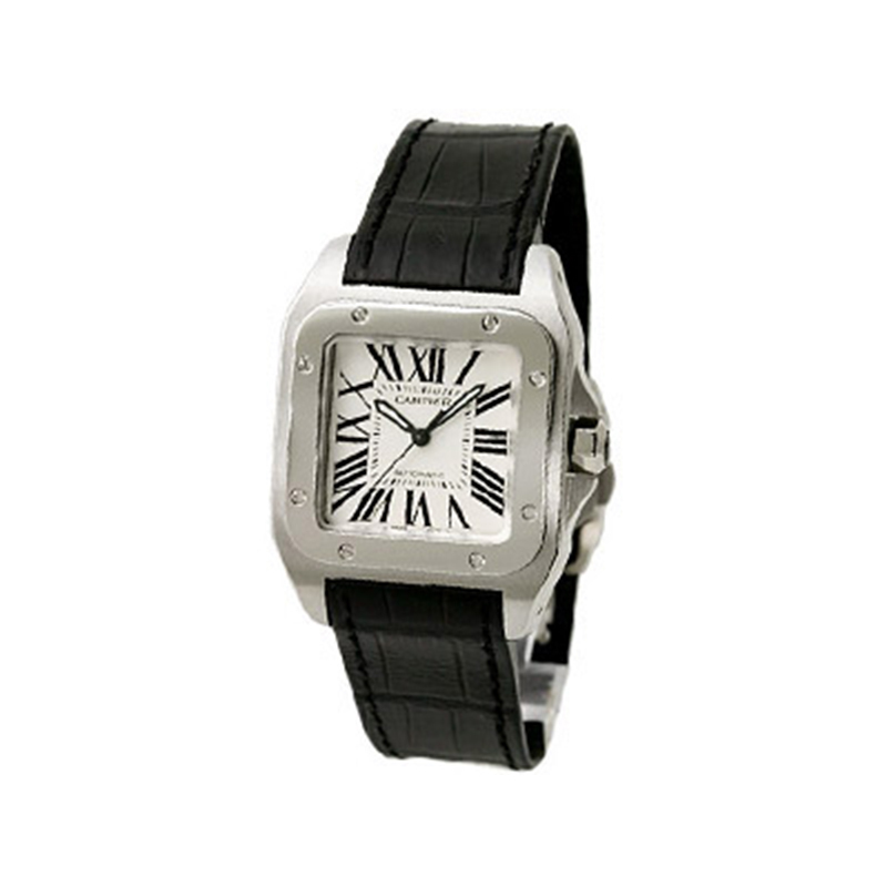 卡地亚(Cartier)手表桑托斯系列机械男表 W20106X8