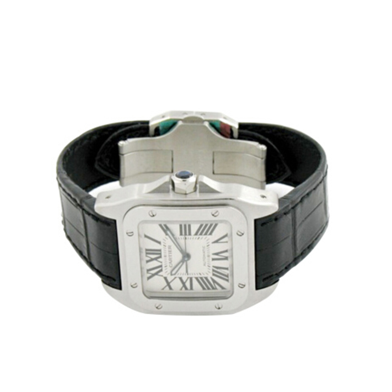 卡地亚(Cartier)手表桑托斯系列机械男表 W20106X8
