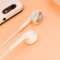 BYZ SE392耳机平耳式耳塞式苹果oppo华为小米vivo魅族手机通用有线控 白色