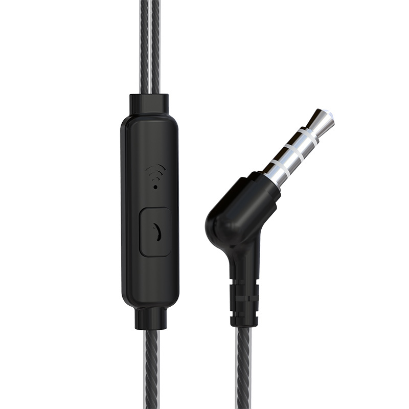 BYZ SE392耳机入耳式耳塞式苹果oppo华为小米vivo魅族手机通用有线控 黑色