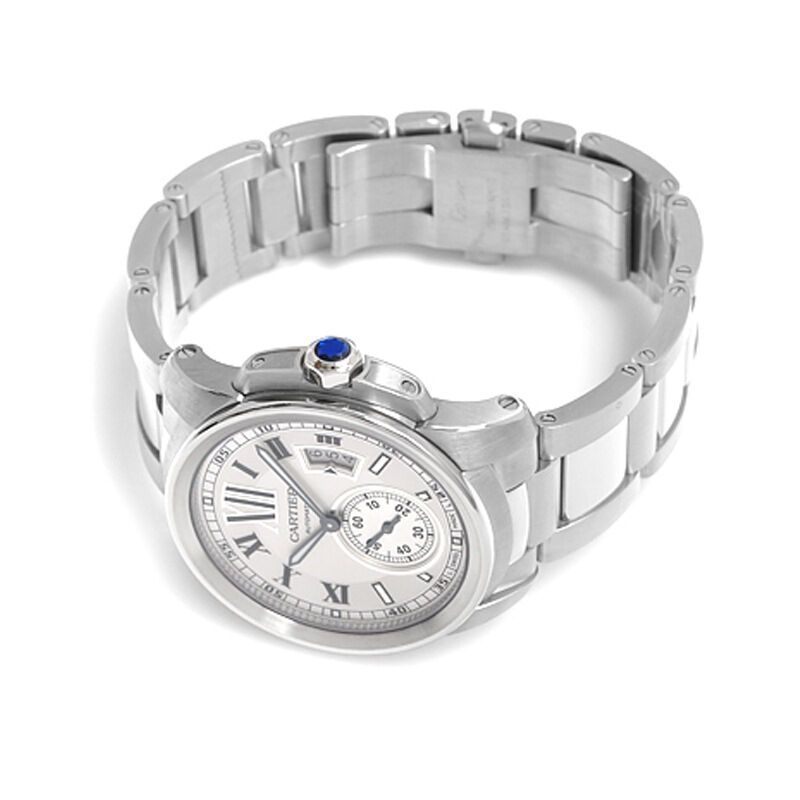 卡地亚cartier手表卡历博系列机械男表w7100015