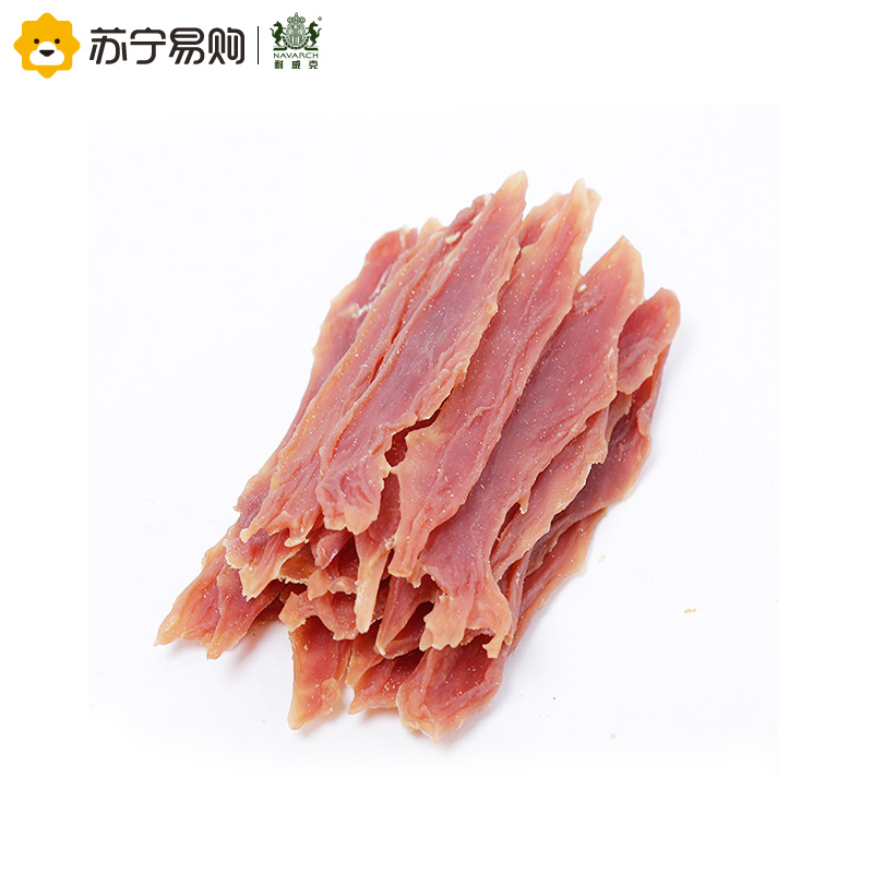 [苏宁超市]耐威克 狗零食 烘干精品鸭小胸肉350g