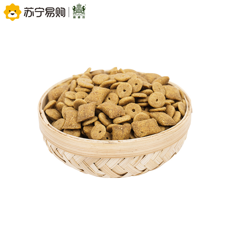 [苏宁超市]耐威克 全期通用猫粮 夹心喵酥猫粮450g*3高清大图