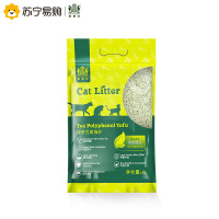 [苏宁超市]耐威克 绿茶豆腐猫砂6L 除臭易结团快速吸水