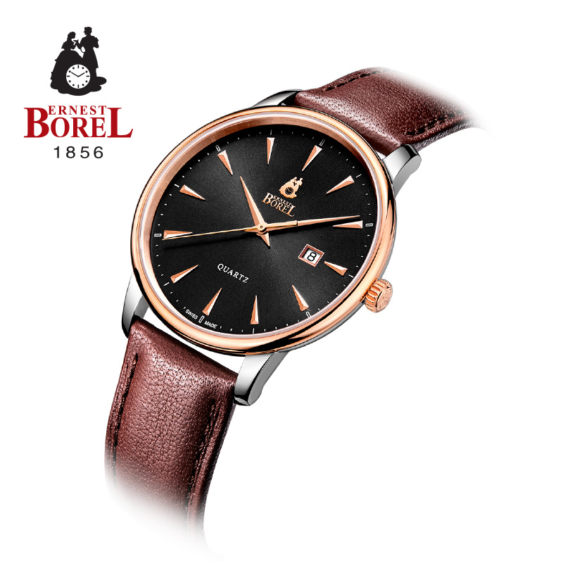依波路Ernest Borel雅丽系列石英男表GBR5650H-03191BR