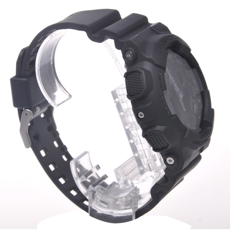 卡西欧(CASIO)男表 G-SHOCK户外运动硬碰硬防震防水男士手表 GA-100MB-1A