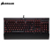 美商海盗船(USCorsair)Gaming系列K70LUX红色背光樱桃MX轴专业绝地求生游戏机械键盘 黑色 红轴