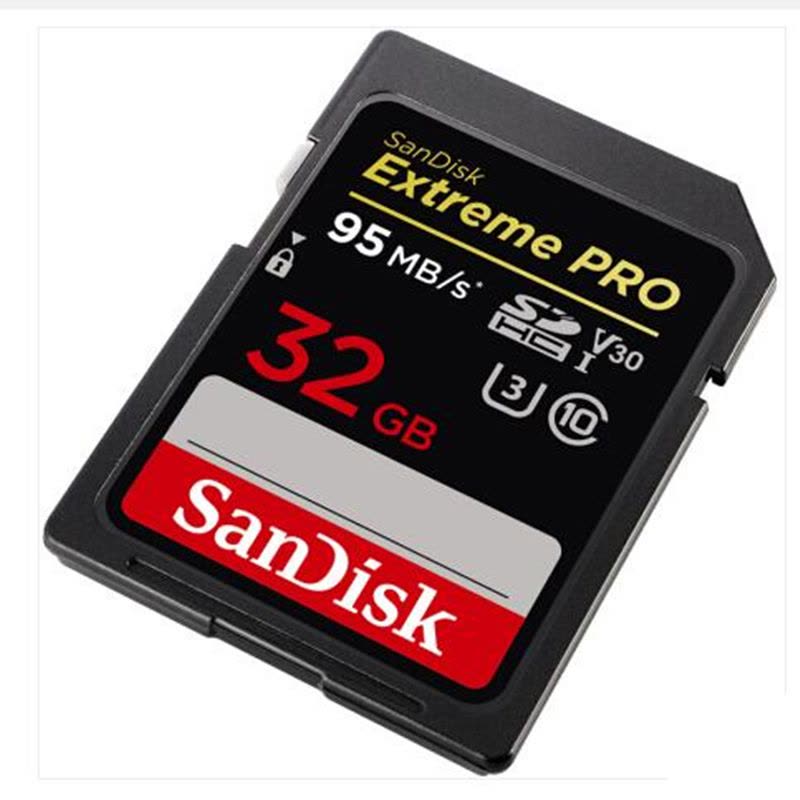 闪迪(SanDisk)至尊超极速SDHC UHS-I存储卡 V30 U3 Class10 SD卡 32G图片