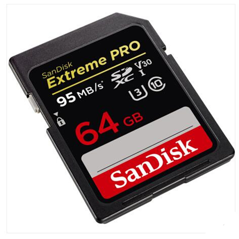 闪迪(SanDisk)至尊超极速SDHC UHS-I存储卡 V30 U3 Class10 SD卡 64G