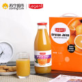 良珍（Legent ）橙汁 西班牙进口100%橙汁 无糖果汁饮料 1L×2瓶/礼盒装 送礼佳品