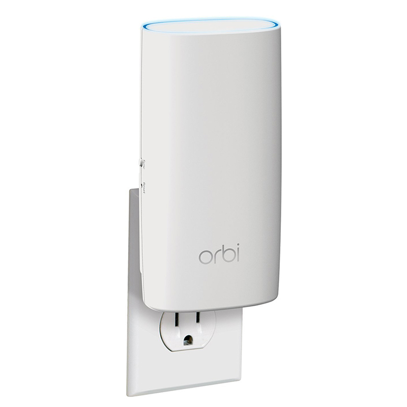 美国网件(NETGEAR)Orbi RBK30 AC2200 无线路由器墙插式双路由套装