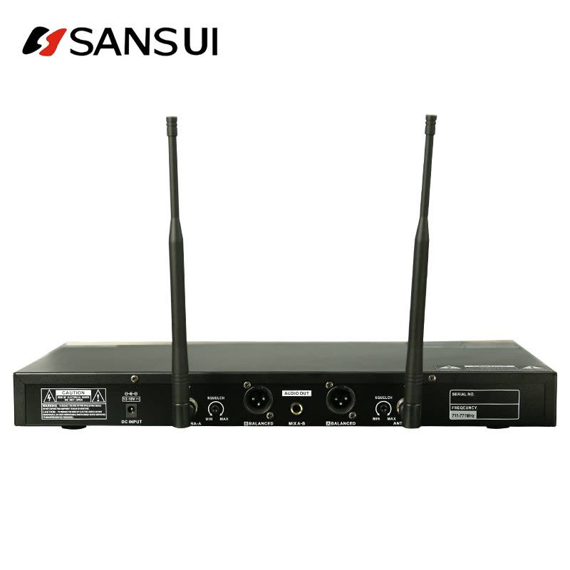 SanSui/山水 SH-8600 无线话筒 家庭K歌 卡拉OK无线话筒 K歌套张专选图片