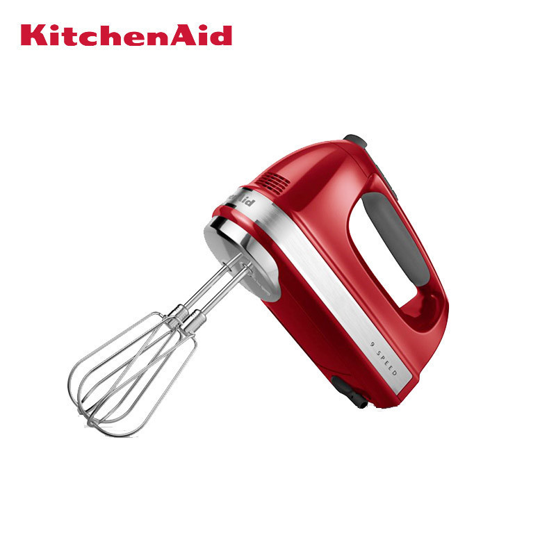 凯膳怡(KitchenAid)5KHM720ACER速家用电动打蛋器多功能不锈钢 迷你打奶油机 帝王红