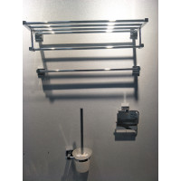 马可波罗卫浴浴巾架马桶刷卷纸架