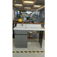 马可波罗洗衣柜石英石不锈钢B120