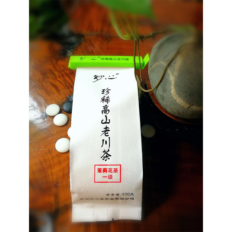 妙心 茶叶 一级茉莉花茶 100克/袋