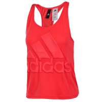 Adidas/阿迪达斯 女装 2017新款休闲透气运动训练背心无袖T恤|BR2151