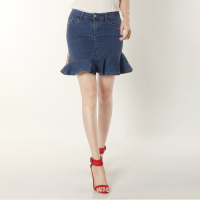 杰斯班牛仔半身裙鱼尾裙JFK6085
