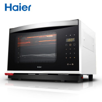 Haier/海尔 ANO-28L电烤箱家用烘焙多功能 蒸箱 wifi智能 嫩烤箱 珍珠白