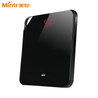 美妙(Mimir)电子称MD-02(黑色)体重秤家用电子秤人体秤体重称成人体重计精准称重仪