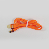 纽曼(Newmine)苹果连接线USB2.0 CWP5橙色 3A快充 苹果设备通用 线长1.0米 TPE材质镀锡铜丝线材