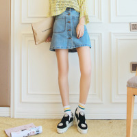杰斯班牛仔半身裙JFK6128