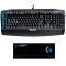 罗技(Logitech)G710+Blue有线背光机械键盘 青轴