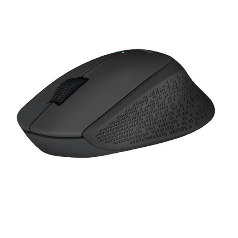 罗技(Logitech)M280无线鼠标 黑色+南孚电池5号4节电池