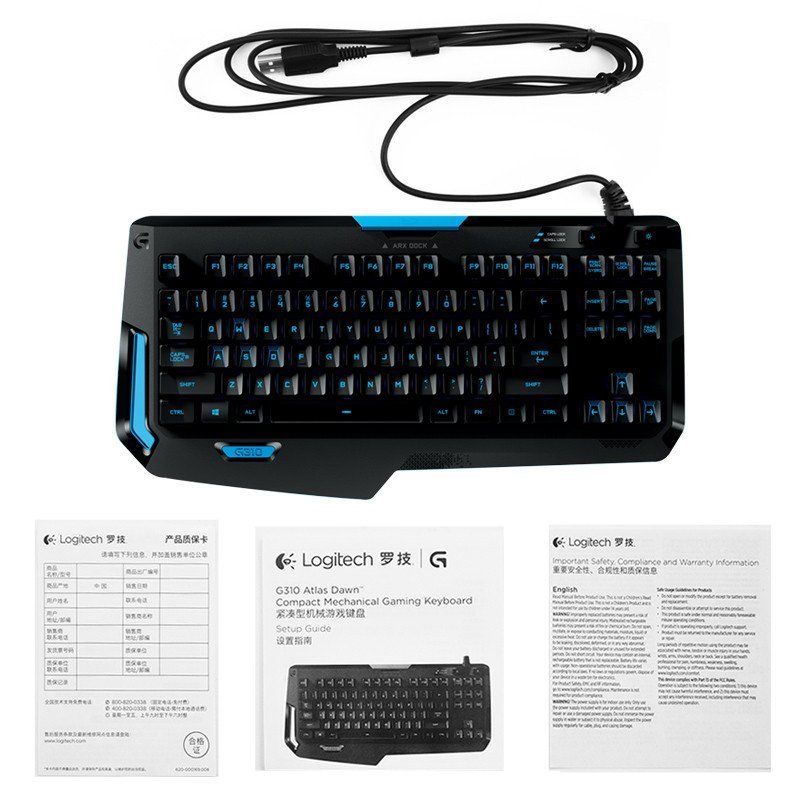 罗技(Logitech)G310 机械游戏键盘